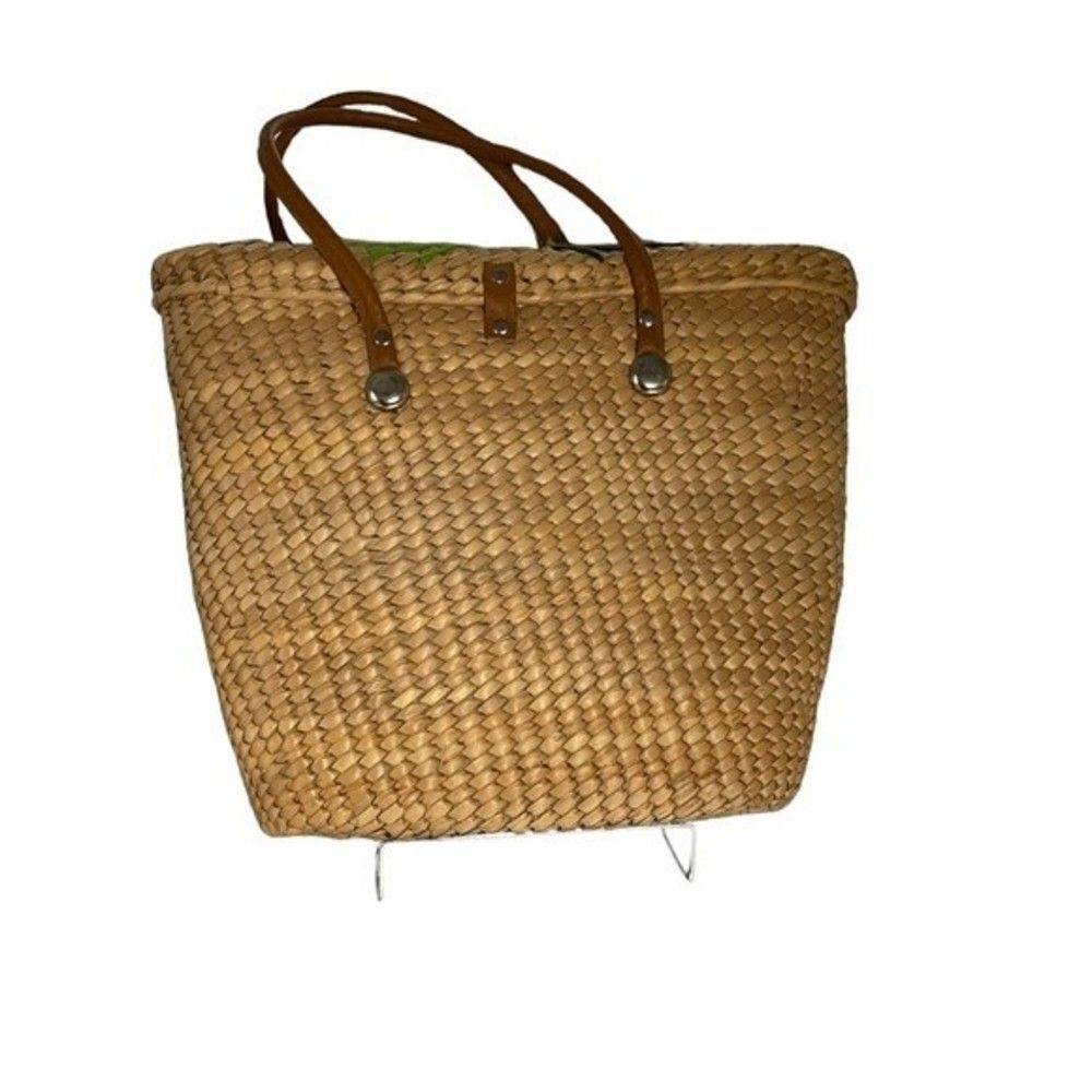 50's-60's VTG Basket Bag - Picture 6 of 6